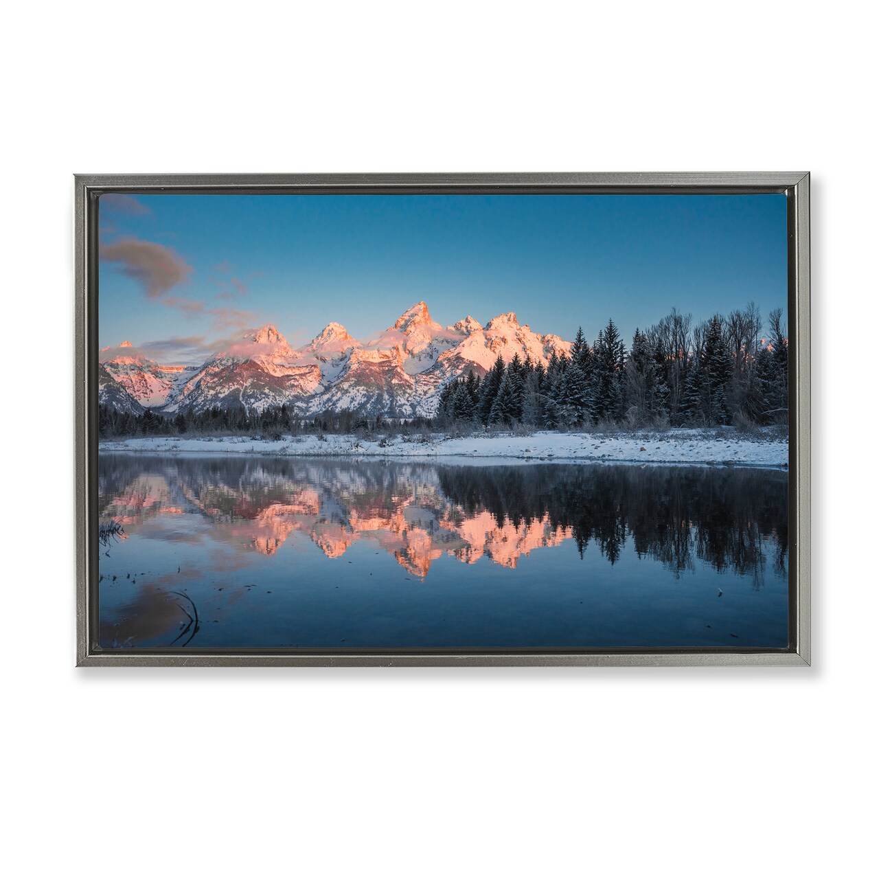 Stupell Industries Grand Morning View Floating Frame, design by Jared Kreiss